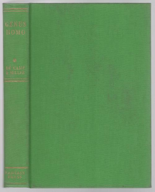 Genus Homo by L Sprague de Camp P. Schuyler Miller (First Edition)