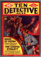 Ten Detective Aces Mar 1940 Saunders Cvr -  Pulp