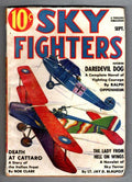 Sky Fighters Sep 1938 Pulp "Daredevil Dog" Ralph Oppenheim
