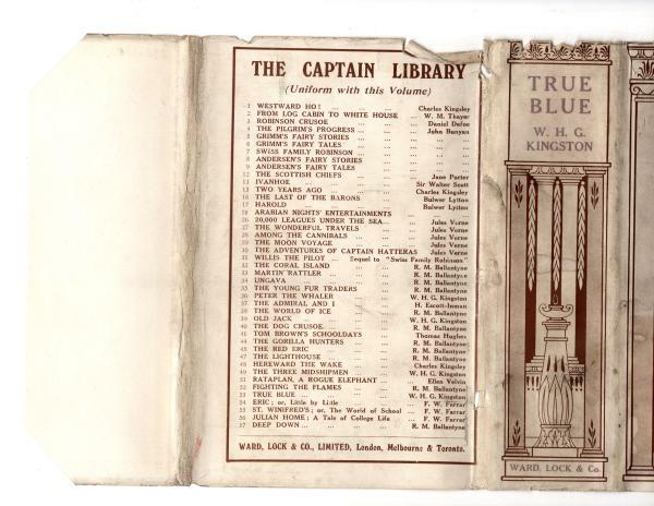 True Blue by William H. G. Kingston (Ward Lock File Copy)
