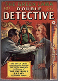 Double Detective Dec 1940 GG Specter Cover; The Green Lama - Pulp