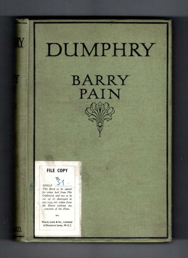 Dumphry by Barry Pain (Ward Lock File Copy)