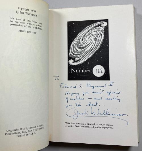 Darker Than You Think by Jack Williamson (Signed) LTD #162