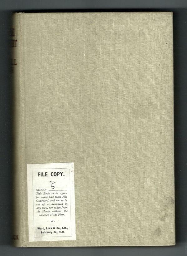 In the Flashlight by Ottwell Binns (First Edition) Hubin Listed, Ward File Copy