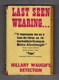 Last Seen Wearing by Hillary Waugh Publisher's File Copy
