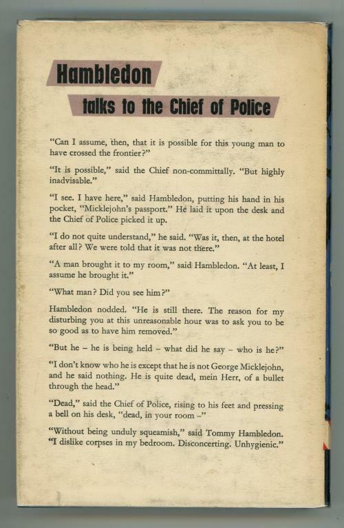 No Entry by Manning Coles (First Edition)