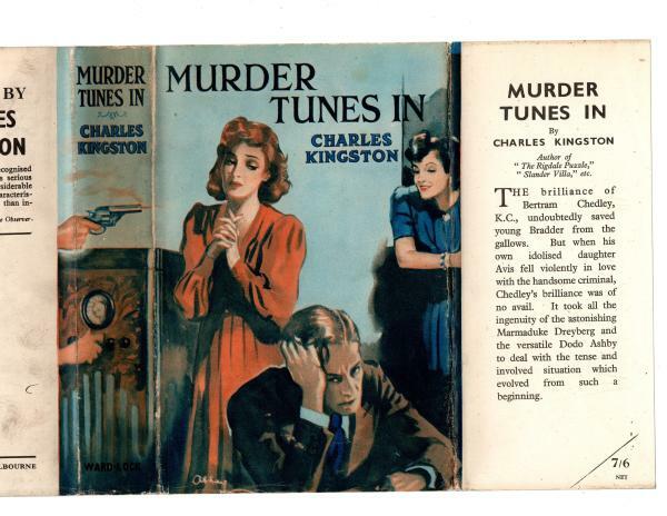 Murder Tunes In by Charles Kingston (First Edition) File Copy