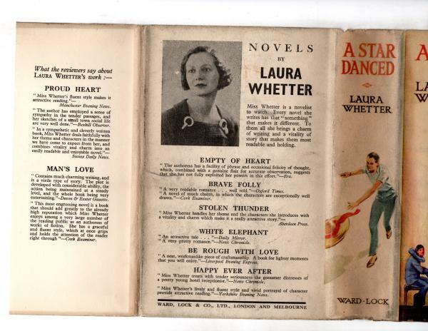 A Star Danced by Laura Whetter (First Edition) File Copy