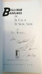 Billibub Baddings and the Case of the Singing Sword by Tee Morris Signed