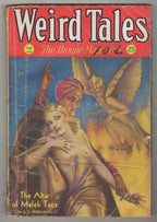 Weird Tales Sep 1932 1st Weird Tales cover by Margaret Brundage; Derleth