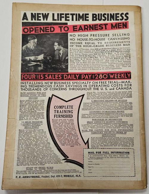 Wonder Stories Apr 1933 Paul Cvr; Arthur G. Stangland; Binder