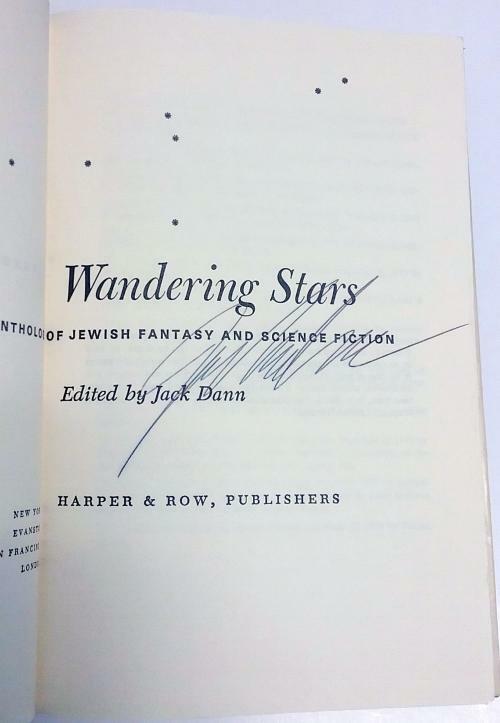 Wandering Stars by Jack Dann (Editor) Book Club Edition Signed