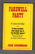 Farewell Party by June Drummond (First Edition) Gollancz File Copy