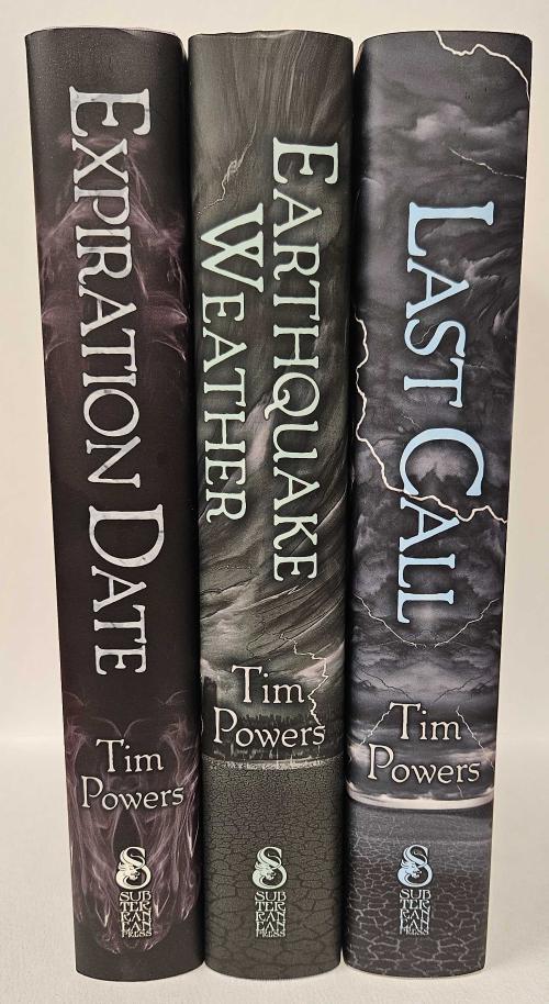 Last Call Earthquake Weather Expiration Date by Tim Powers (Limited) Signed