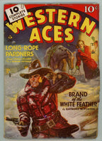 Western Aces Apr 1941Gross Cover Art Pulp