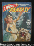 A. Merritt's Fantasy Apr  1950 Gorgeous Saunders GGA Cvr