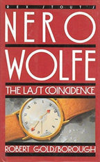 Nero Wolfe: The Last Coincidence by Robert Goldsborough (First Edition)