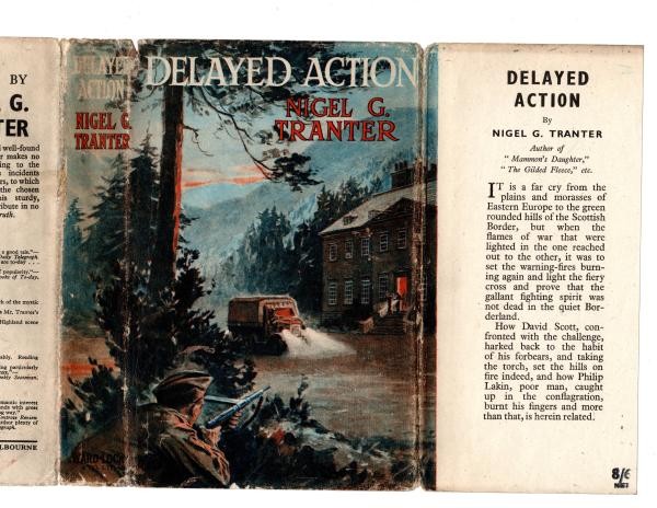 Delayed Action by Nigel G. Tranter (A Hubin Listed Mystery) File Copy