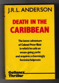 Gollancz Thriller Death in the Caribbean by J.R.L. Anderson Publisher's File ...