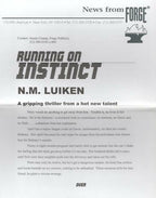 Running on Instinct by N. M. Luiken (First Edition)