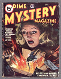 Dime Mystery Apr 1948 Strike the Hour of Madness Fleming-Roberts - Pulp