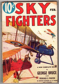 Sky Fighters Feb 1933 Pulp George Bruce; Frederick C. Painton; Frandzen
