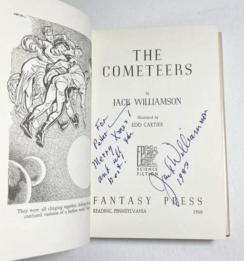 The Cometeers by Jack Williamson (First Edition) Signed
