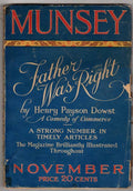 Munsey Nov 1919 Pulp Rudyard Kipling article; Illustrations by Paul Stahr