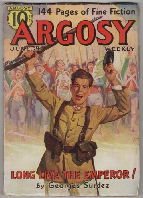Argosy Jun 26 1937 Rudolph Belarski Cvr; Johnston McCulley; George Surdez