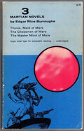 3 Martian Novels by Edgar Rice Burroughs (Reprint)