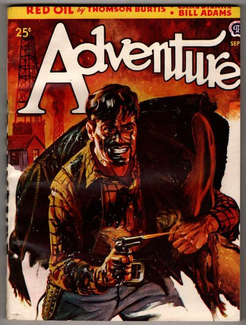 Adventure Sep 1946 Peter Stevens Cvr; Thomson Burtis; William Campbell Gault