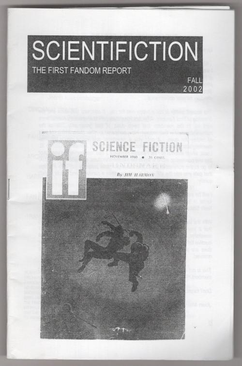 ScientiFiction 2002 All 4 Issues First Fandom Sci-fi Fanzine (1st) Korshak's