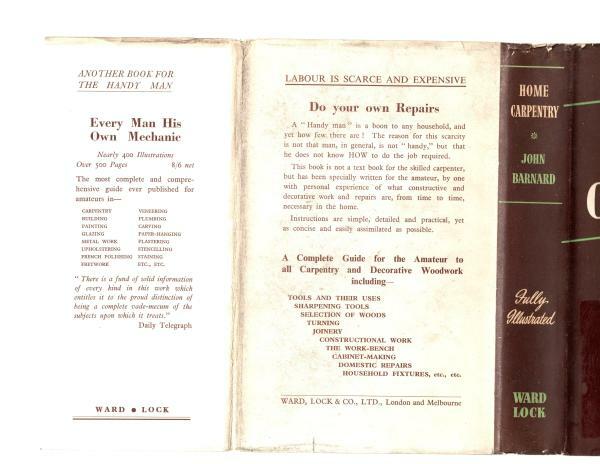 Home Carpentry by John Barnard (Ward File Copy)