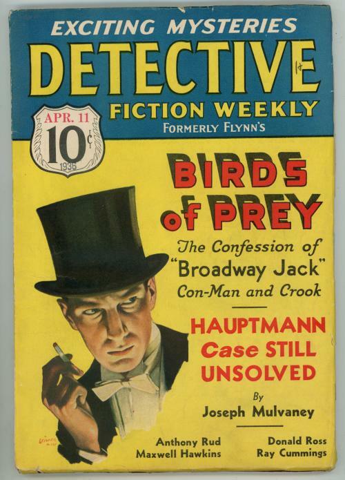 Detective Fiction Weekly Apr 11 1936 C.J. Daly Satan Hall; R. Cummings; S. Allen