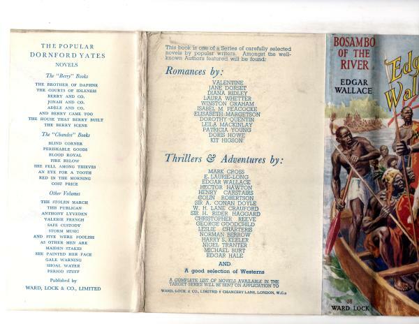 Bosambo of the River by Edgar Wallace (File Copy)