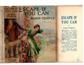Escape If You Can by Robin Temple (First Edition) Hubin Listed, Ward File Copy