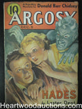 Argosy Dec 05, 1936 L.Ron Hubbard, Satan Cover