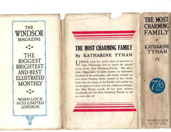 The Most Charming Family by Katharine Tynan (First Edition) Ward Lock File Copy