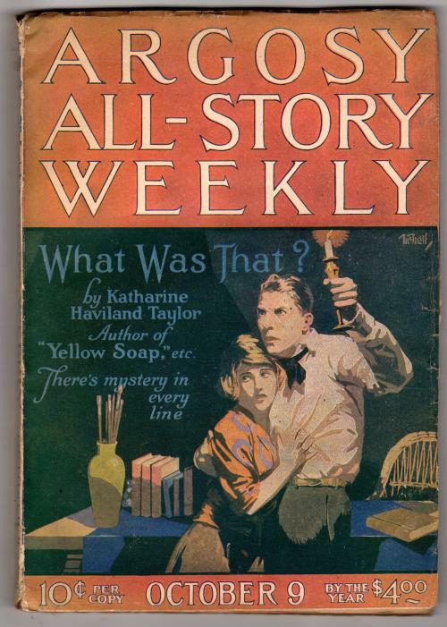 Argosy Oct 9, 1920 J. U. Giesy - Smith Semi-Dual, Max Brand, Captain Dingle