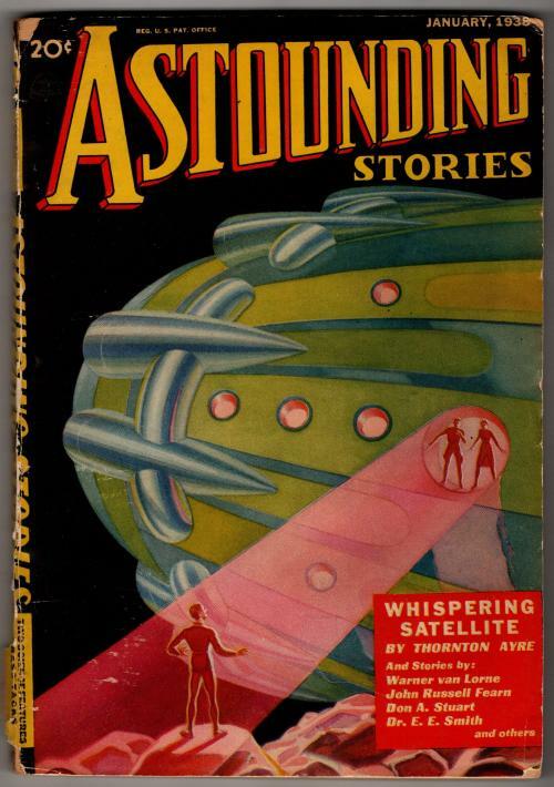 Astounding January 1938 Wesso Cvr; John Russell Fearn; E. E. Smith