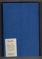 Blue Murder by Edgar Hale (First Edition) File Copy