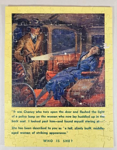 Murder of the Only Witness by J.S. Fletcher (A Harrap Jig-Saw Mystery) 1934