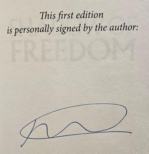 Shadow of Freedom by David Weber (First Edition) Signed