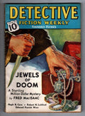 Detective Fiction Weekly Apr 10 Watson Cvr; Bulldog Dummond; S. Allen; Hugh B...