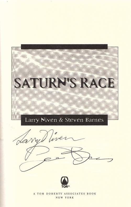 Saturn's race by Larry Niven & Steven Barnes (First Edition)