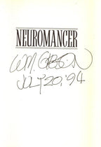 Neuromancer by William Gibson (Tenth Anniversary Edition) Signed