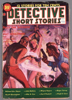 Detective Short Stories Feb 1938 Weird Menace Bondage Cover - Pulp
