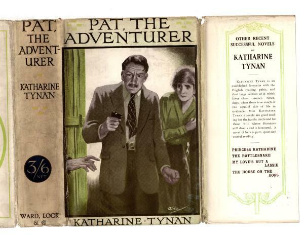 Pat, The Adventurer by Katharine Tynan (First Edition) Abbey Cvr, Ward File Copy