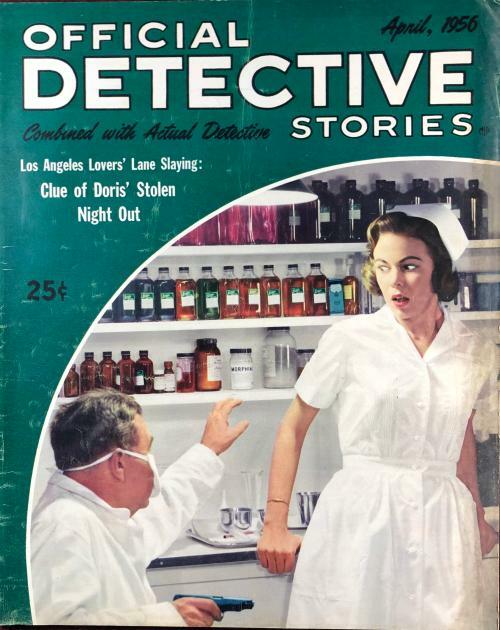 Official Detective Stories April 1956: Brinks Robbery