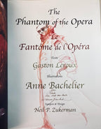 The Phantom of the Opera /La FantÃ´me de l'OpÃ©ra (Set of 3) Anne Bachelier Signed
